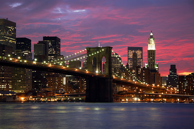 NYC Sunset Skyline I