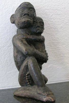 Sculptures (2) - Man With Child