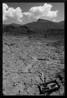 Red Sand in B&W