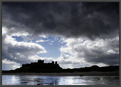 Bamburgh Castle(from the Beach