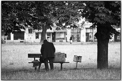 Man in the park