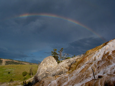 Rainbow over Palette  Spring