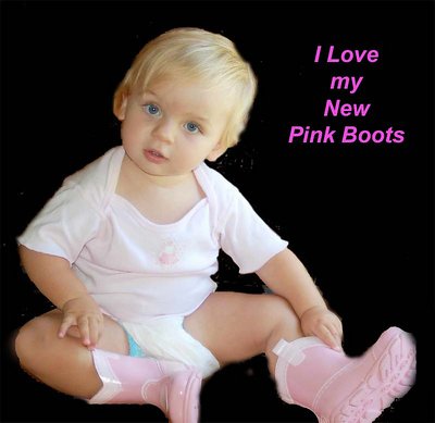 Pink Boots