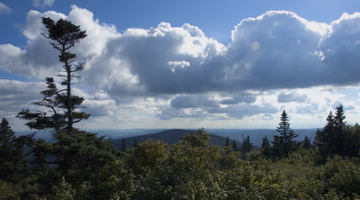 from the summit of Mt Greylock