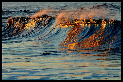 Wave on fire!