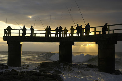 Margate Fishing Pier South Africa