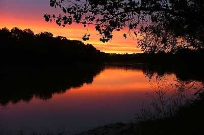 Sunset on the Assiniboine