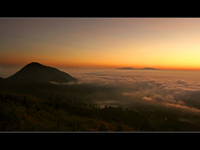 the morning clouds