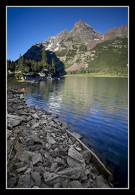 Maroon Bells and Crater Lake