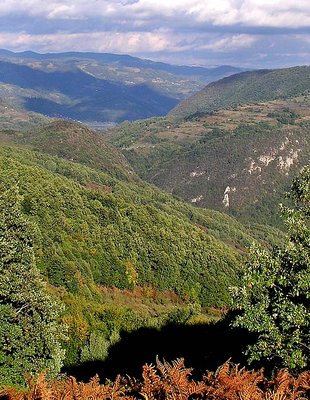 Bosnia, Drina River and Serbia