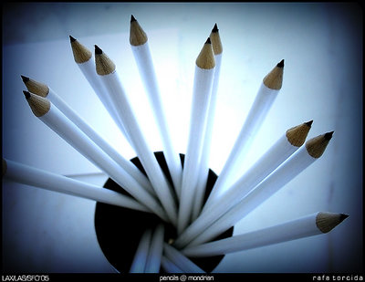 pencils @ mondrian