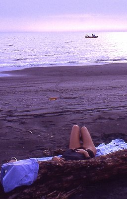 girl and fishermen