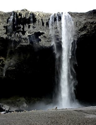 Myrdals-Jokull Waterfall 