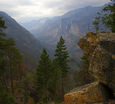 Into the Canyon...