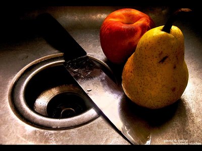fruits & knife