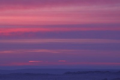 arctic sunset