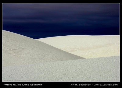White Sands Dune Abstract