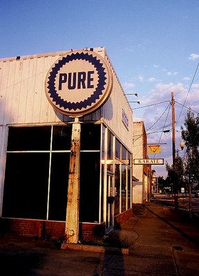   Pure Oil Sign From 1950's.