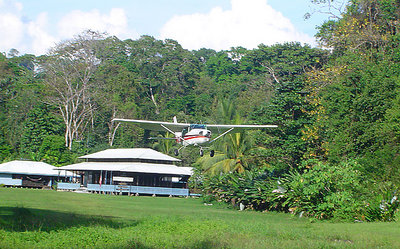 Landing in Corcovado National Park