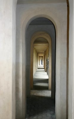 Seville in the Alcazar gardens