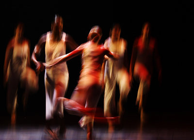 Abstract of dance
