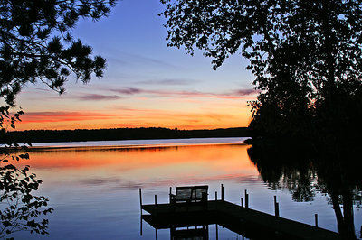 Kimble Lake Sunset