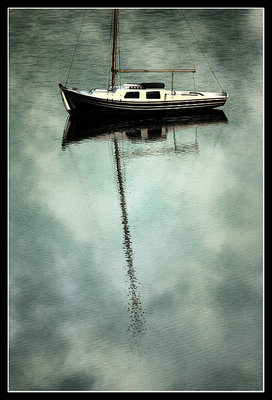 Reflections of a cloudy day