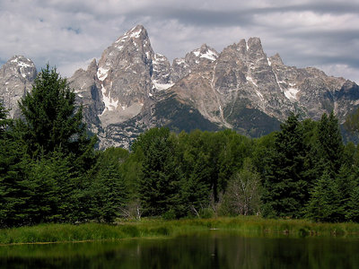 Grand Teton from Schwabacher Landing