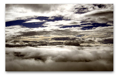 "... there was a vast field of clouds..."