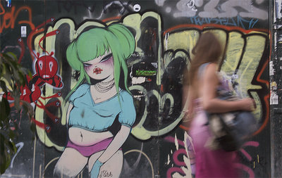 Barcelona grafitti