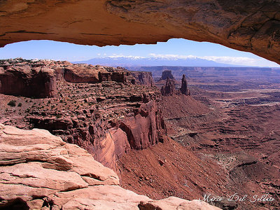 ...from Mesa Arch