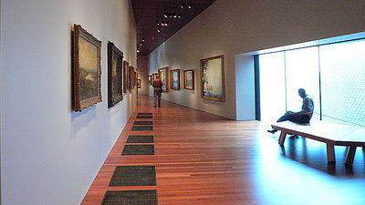 alone at the d'Young Museum