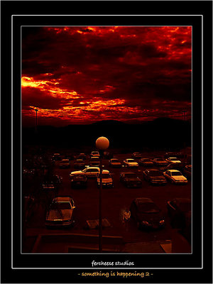 red sky