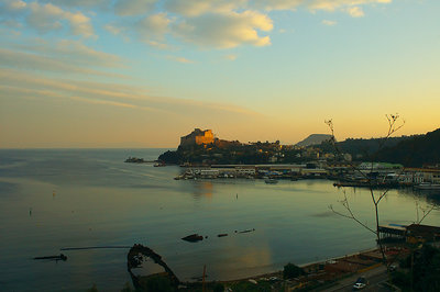 The gulf of Baia, Naples Italy