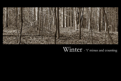 Winter - 't' minus and counting