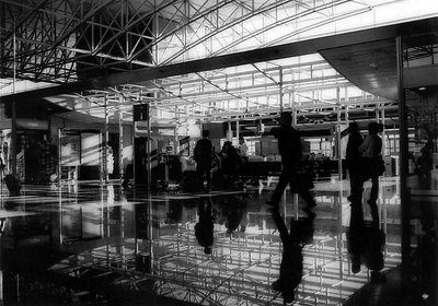 Busy airport