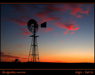 Quaggaskop sunrise