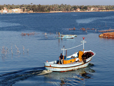 Boat on the Nile  (5)