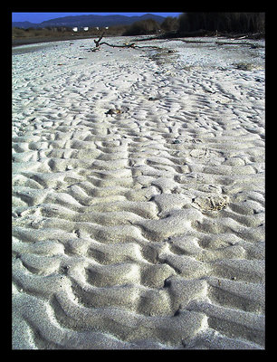 White sands