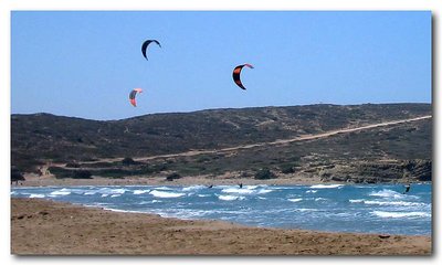 Kite surfing