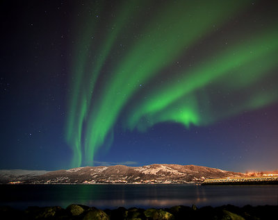 Aurora in the citty