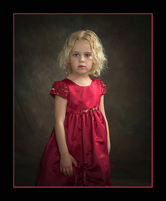 Young Lady in Red