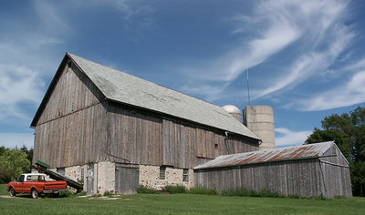 Old dairy barn