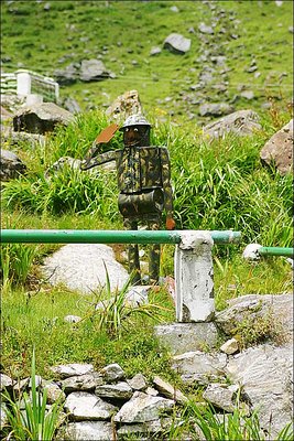 "Indian Army Welcomes you to Chhangu"