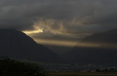 God Rays on Maui