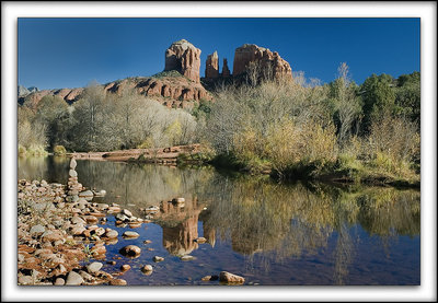 Reflecton at Red Rock Crossing