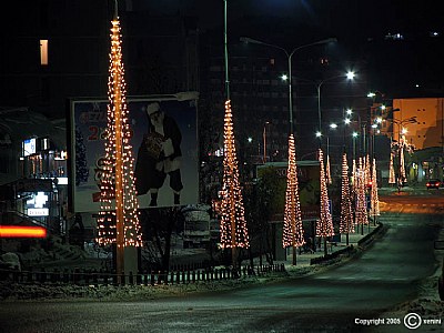 Prishtina by night