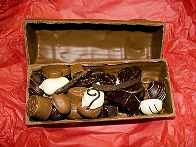 The chocolate box...