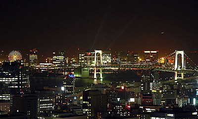 The Rainbow Bridge at Night