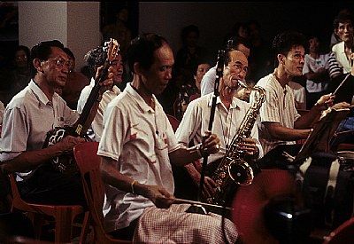 Wayang musicians